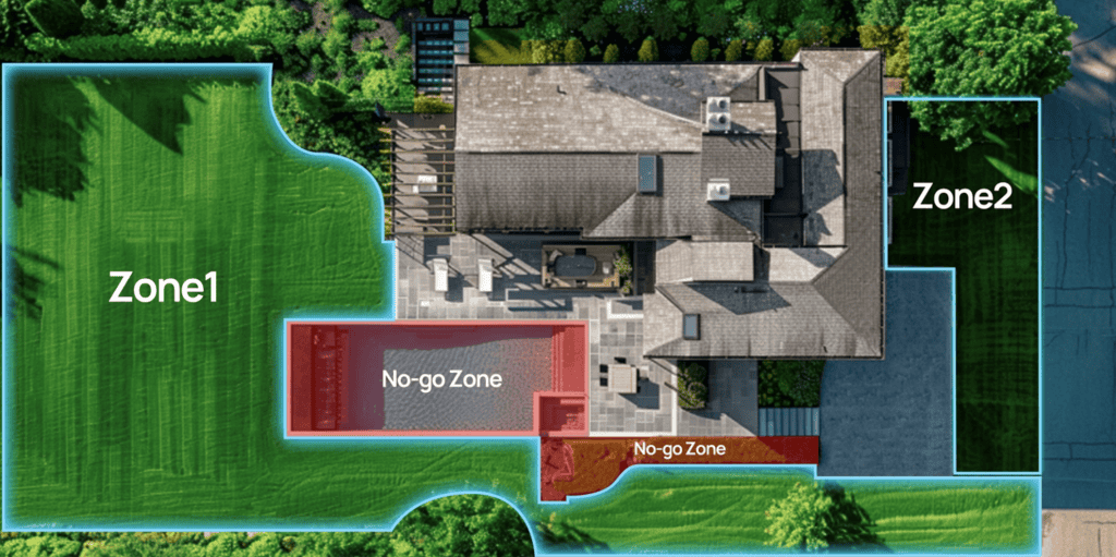 easily manage up to 6 zones